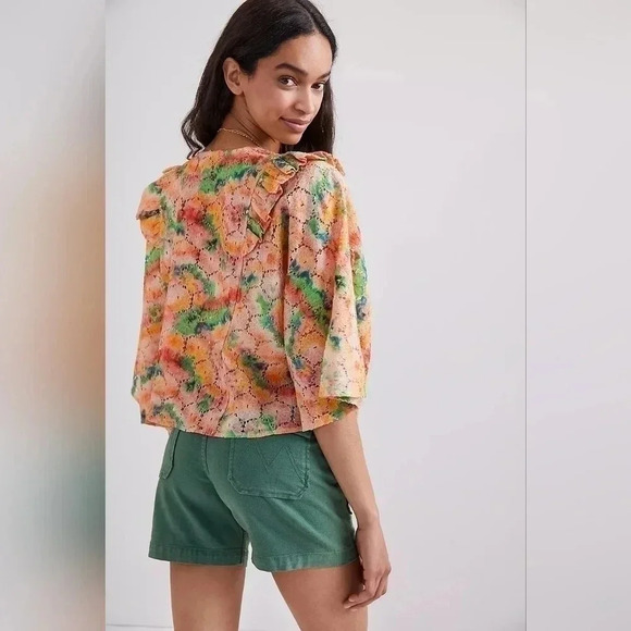 Moving Sale! 🔥💘 NWOT Anthropologie Cropped Floral Lace Shrug - Picture 5 of 10